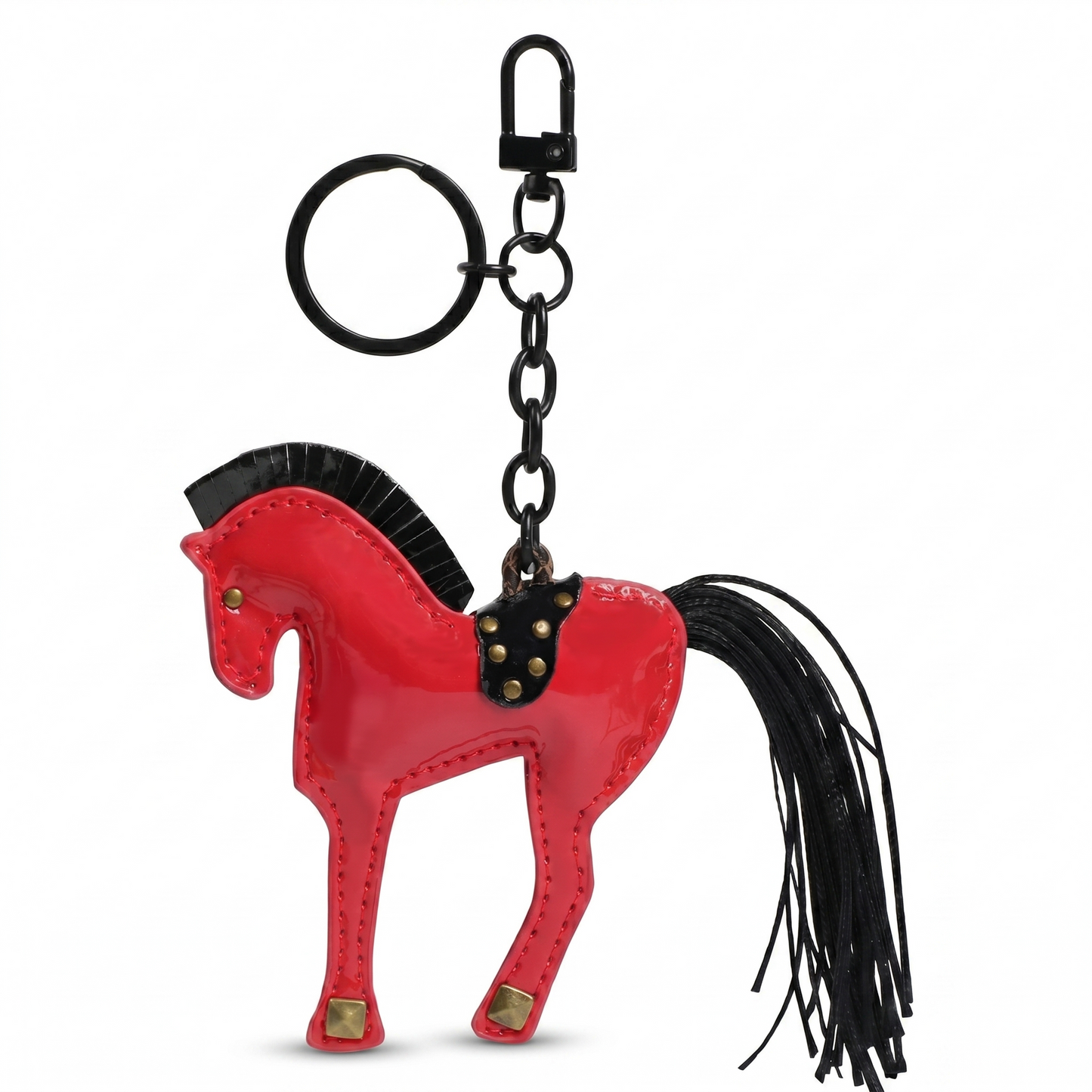 ميدالية حصان جلد فاخرة 🐎✨