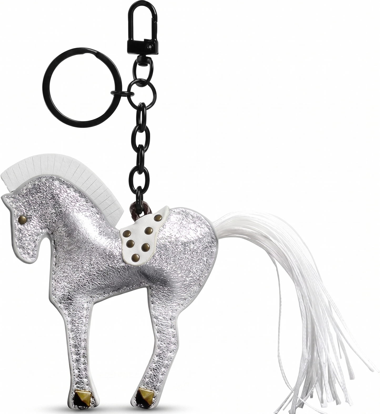 ميدالية حصان جلد فاخرة 🐎✨